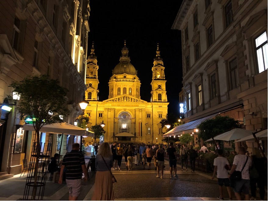 Budapest at night